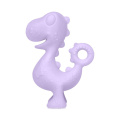 Brinquedos de bebê aprendendo crescer silicone teether brinquedo